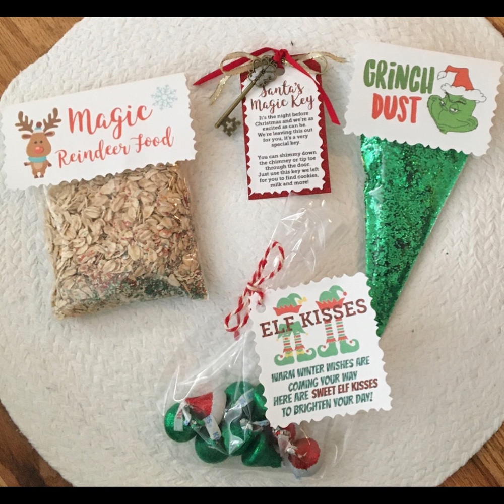 Christmas Eve Holiday Treats- set of 4